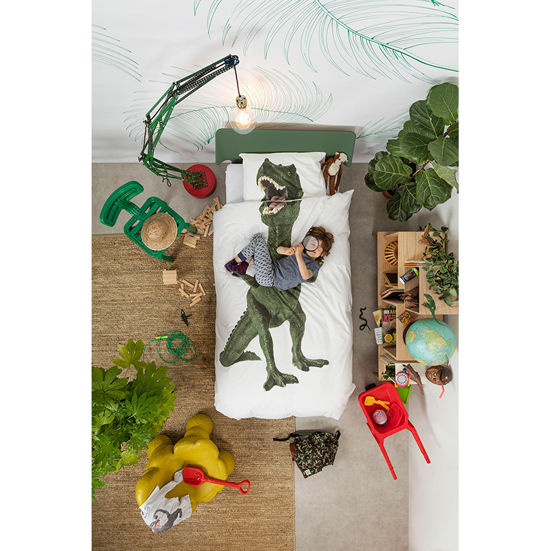 Комплект постельного белья "Тираннозавр Рекс" 200 х 220 см SNURK DINOSAURUSREX200X220CM - Вид №3