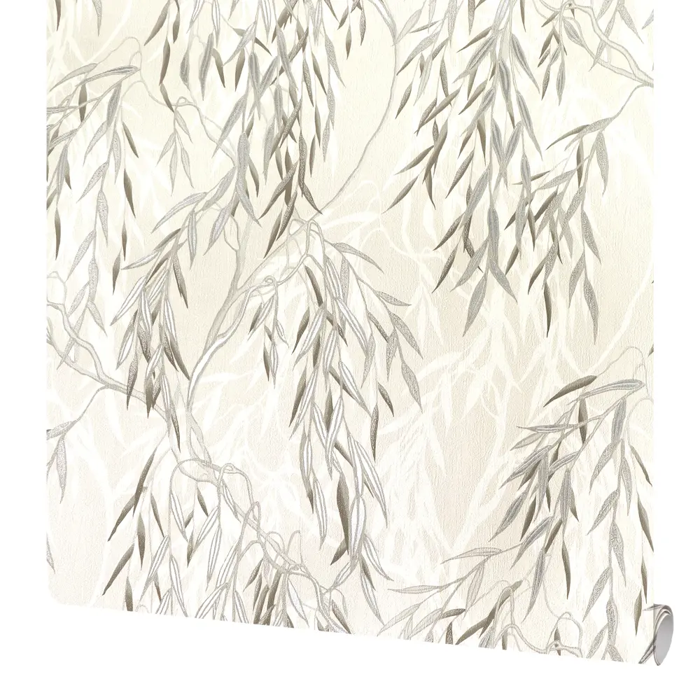 Обои флизелиновые Solo Willow серые 1.06 м 201703 STLM-2180854