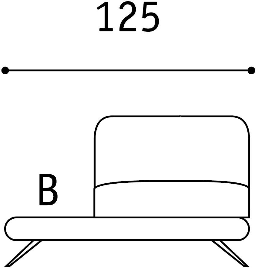 Febal Casa Угловой кожаный диван с подголовником Scena sun-id-1466528 - Вид №11