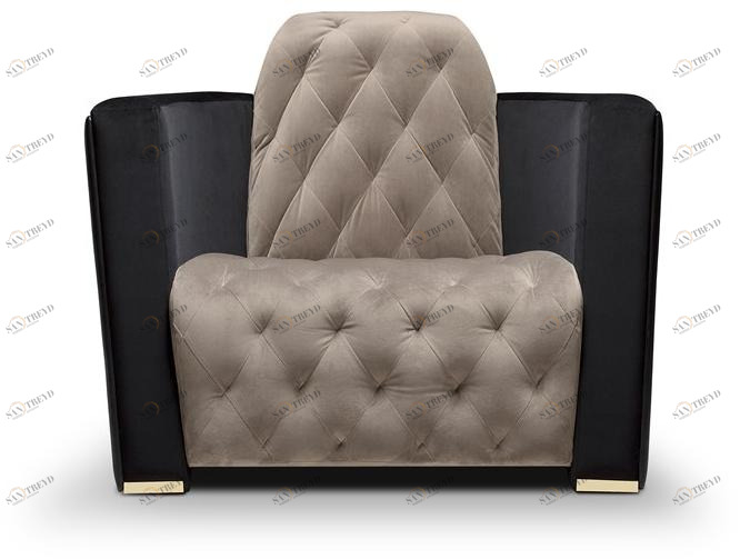 LUXXU Стеганое кресло с подлокотниками Navis sun-id-1361234