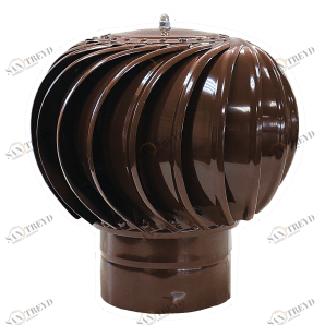 Дефлектор под канал для усиления тяги ТД-200-к RAL8017 Santreyd sun-id-682049