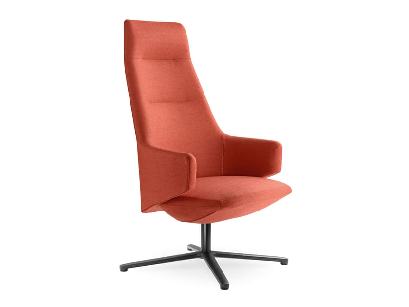 Вращающееся кресло с высокой спинкой LD Seating Melody Lounge ARCH-00032067