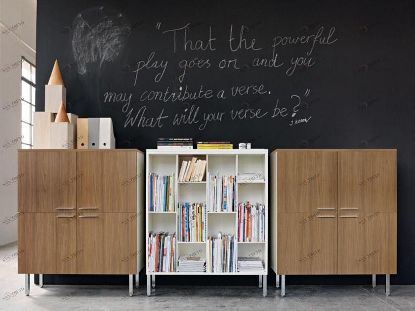 Sinetica Модульная деревянная тумба для офиса с распашными дверцами sun-id-1392807