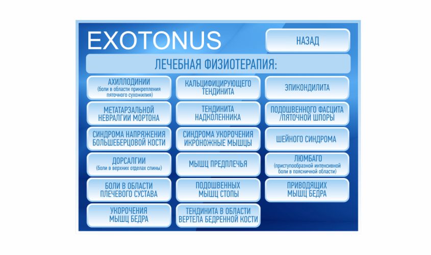 Аппарат для ударно-волновой терапии EXOTONUS Э1 Santreyd MED-08 - Вид №4