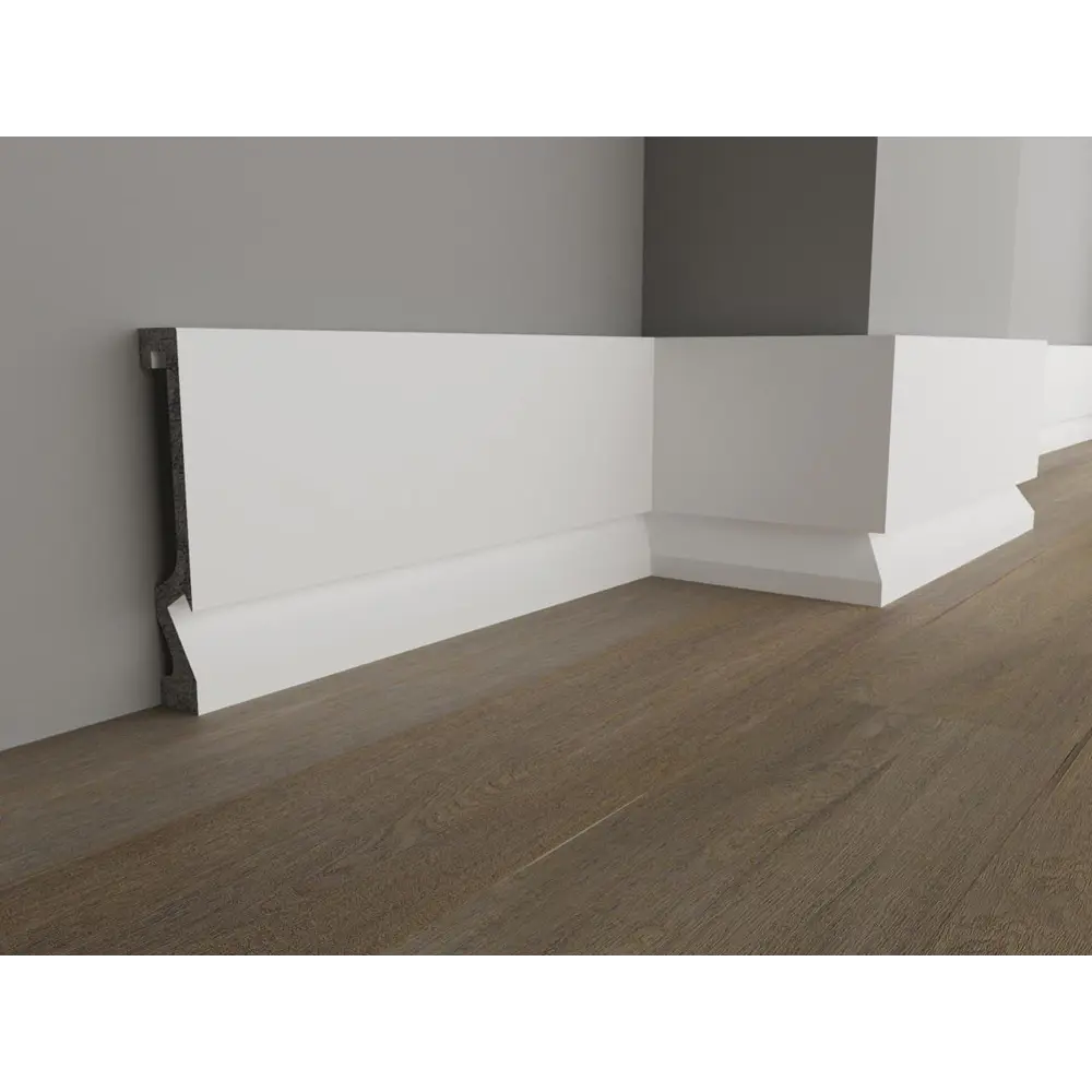 ATRIUM Плинтус напольный с LED-подсветкой, белый 2000 мм 88379796 STLM-0892732 - Вид №5