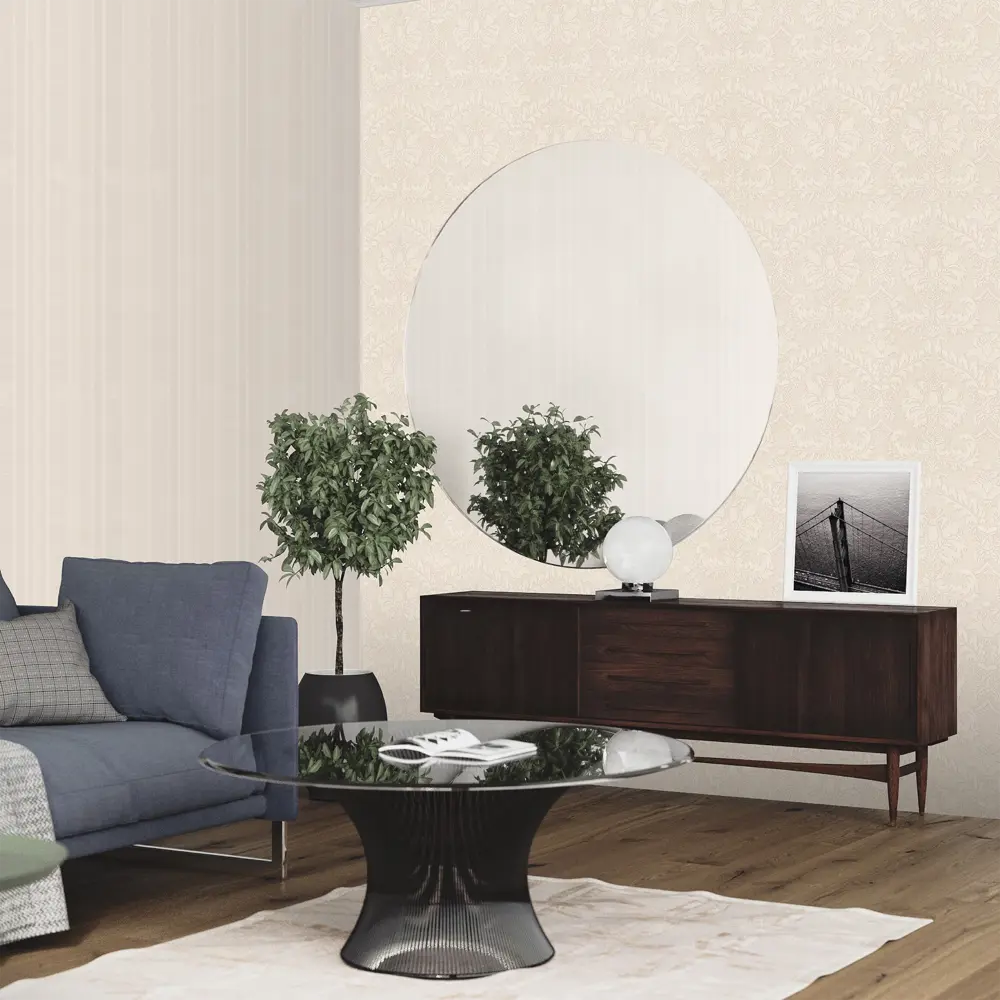 Обои флизелиновые Deco-deco Opus бежевые 1.06 м DD6029-17 STLM-2167120 - Вид №3