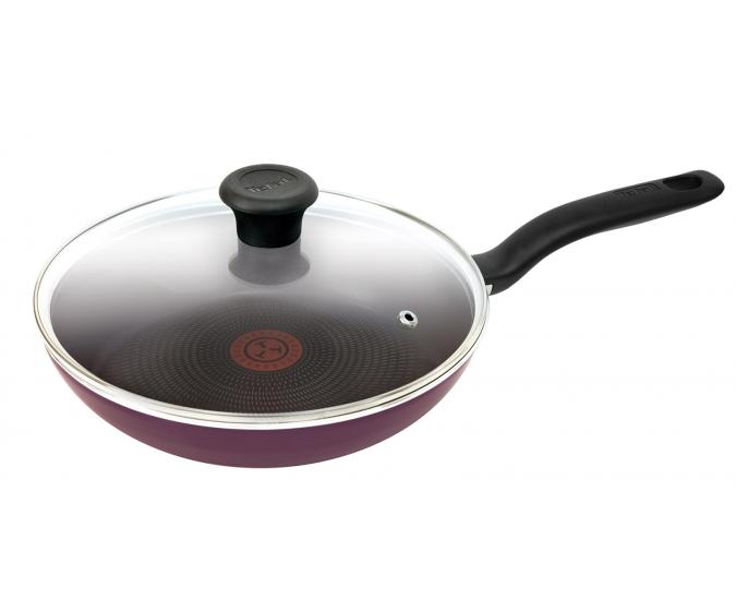 04166924 Сковорода/ сковорода 24 с крышкой cook righ Tefal Santreyd 