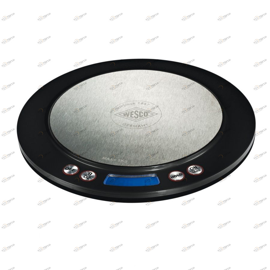 Весы цифровые, черные Wesco 32225162
