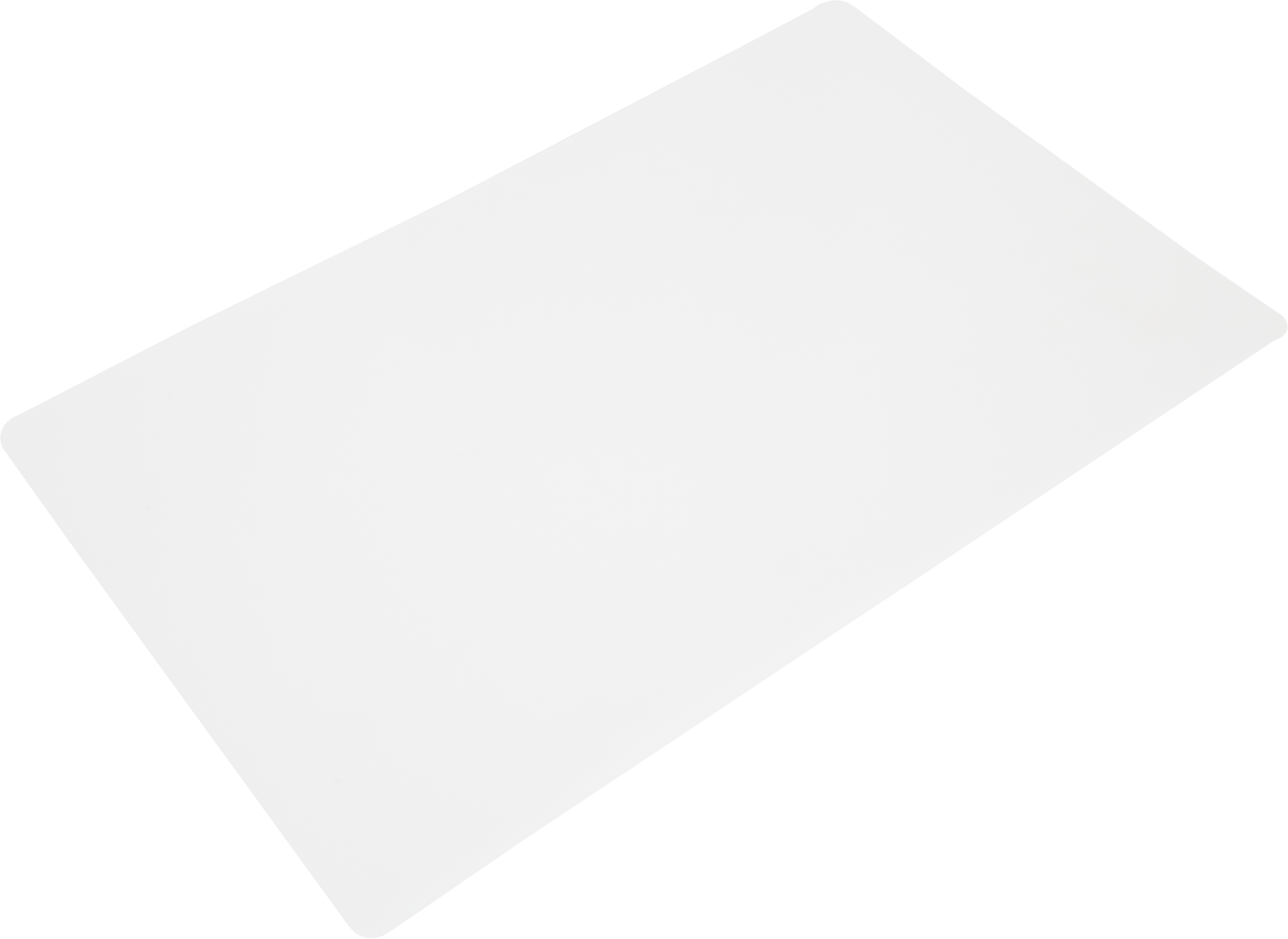 89188864 Салфетка сервировочная Прозрачная 26x41 см прямоугольная ПВХ цвет прозрачный STLM-0079598 Santreyd