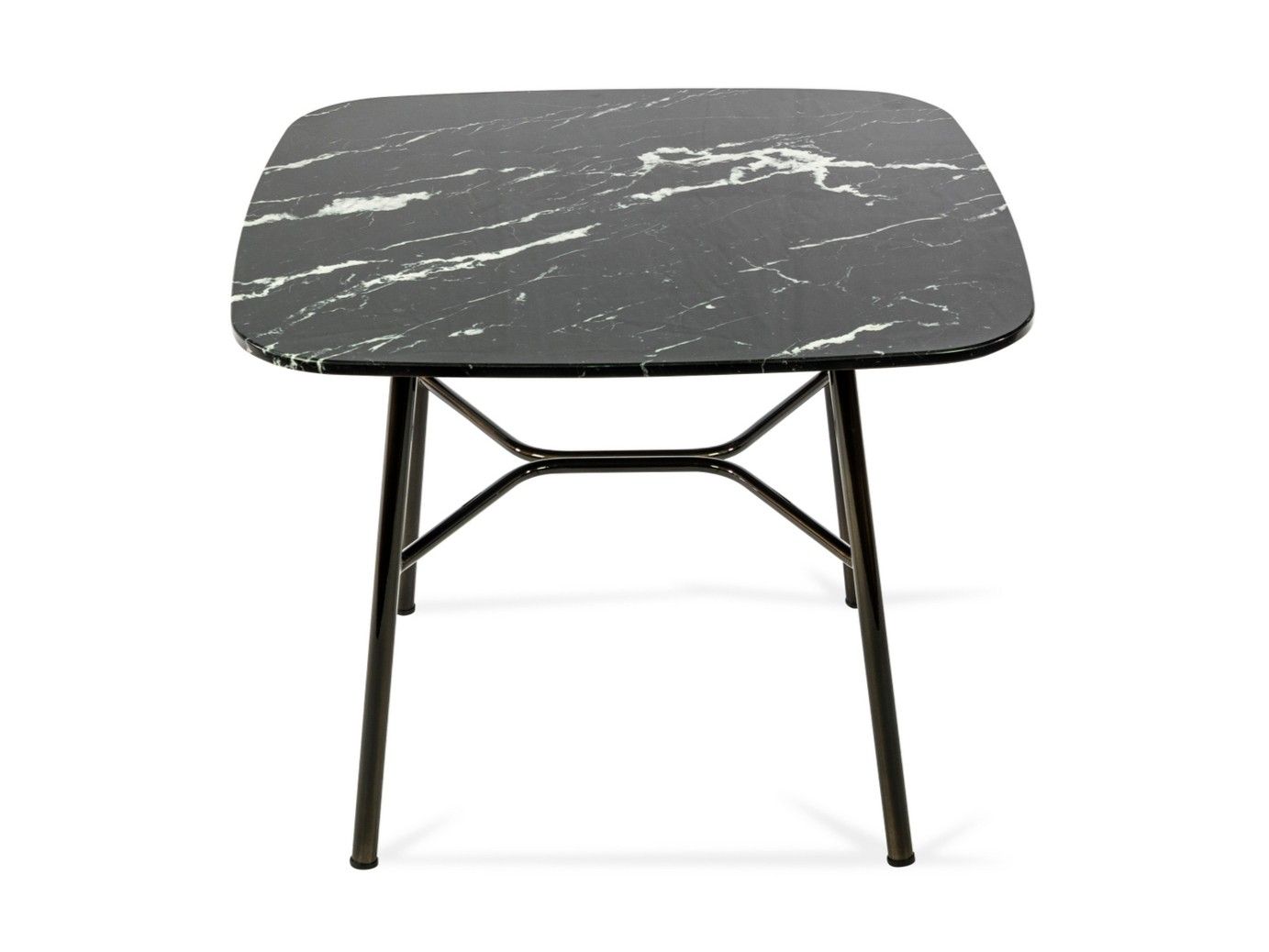 Квадратный мраморный журнальный столик TrabA' YUKI ARCH-00119709 - Вид №1