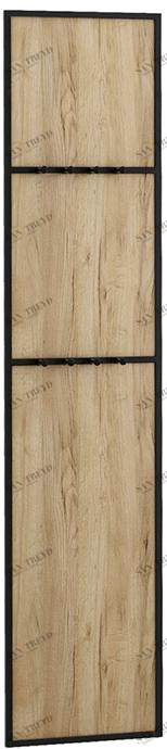 1791 Панель для прихожей с вешалкой Loft Дуб Натур R-HOME 4009303H_Натур