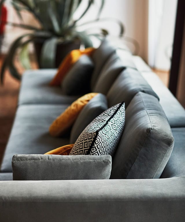 Тканевый диван с полуостровом OAK Милан ARCH-00130890 - Вид №3