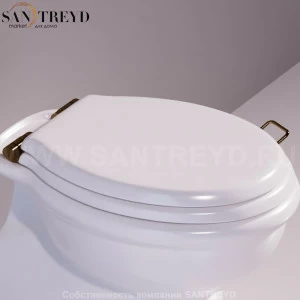 LA007D04BIANCOBR Крышка сиденье для унитаза Simas Lante