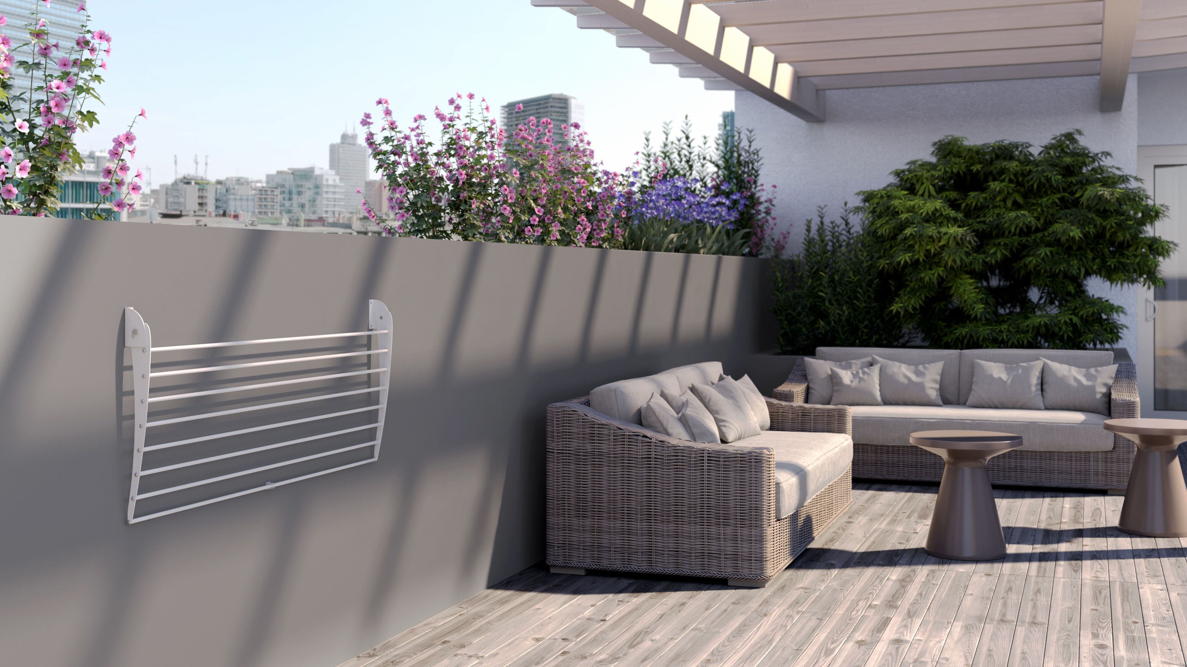 Компактная настенная сушилка для белья Foxydry FOXYDRY FOLD ARCH-00067611 - Вид №4