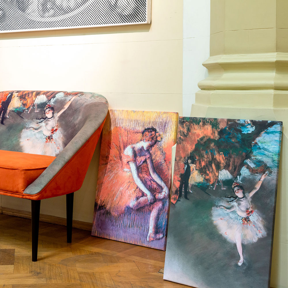 896522178_2628 Картина «Звезда балета» (холст, галерейная натяжка) Object Desire  - Вид №2