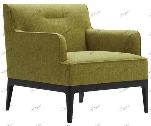 HC28 Cosmo Кресло из ткани с подлокотниками Earl F52