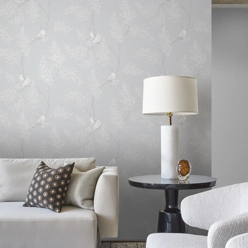 Обои флизелиновые Erismann Visavi серые 1.06 м ЭР61053-03 STLM-2109503 - Вид №5