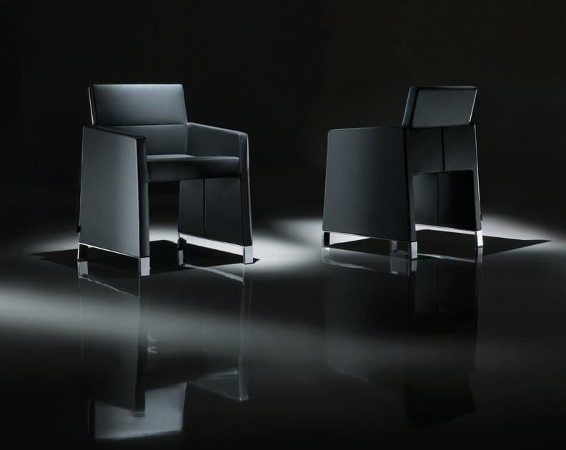 Billiani Мягкое кожаное кресло Inka steel sun-id-1357670 - Вид №2