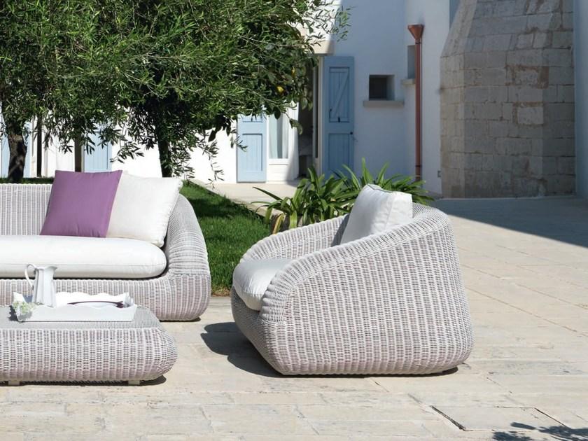 Ethimo Садовое кресло из ethimo etwick® с подлокотниками Phorma Phpo2100 - Вид №6