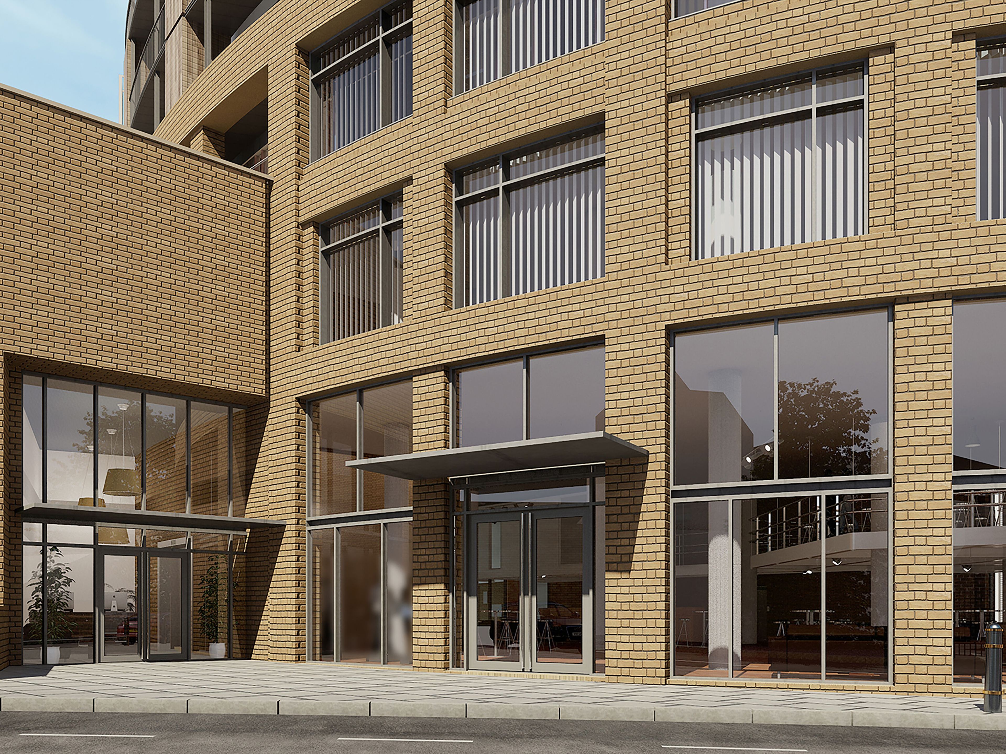 Система коммерческих дверей и витрин Reynaers Aluminium VISION 7 ARCH-00068647