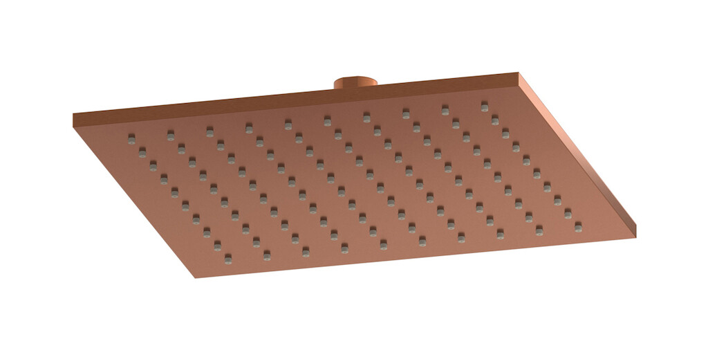 Верхний душ квадратный 250х250 WE ARE IB ma026rr Antique Copper Monamour 