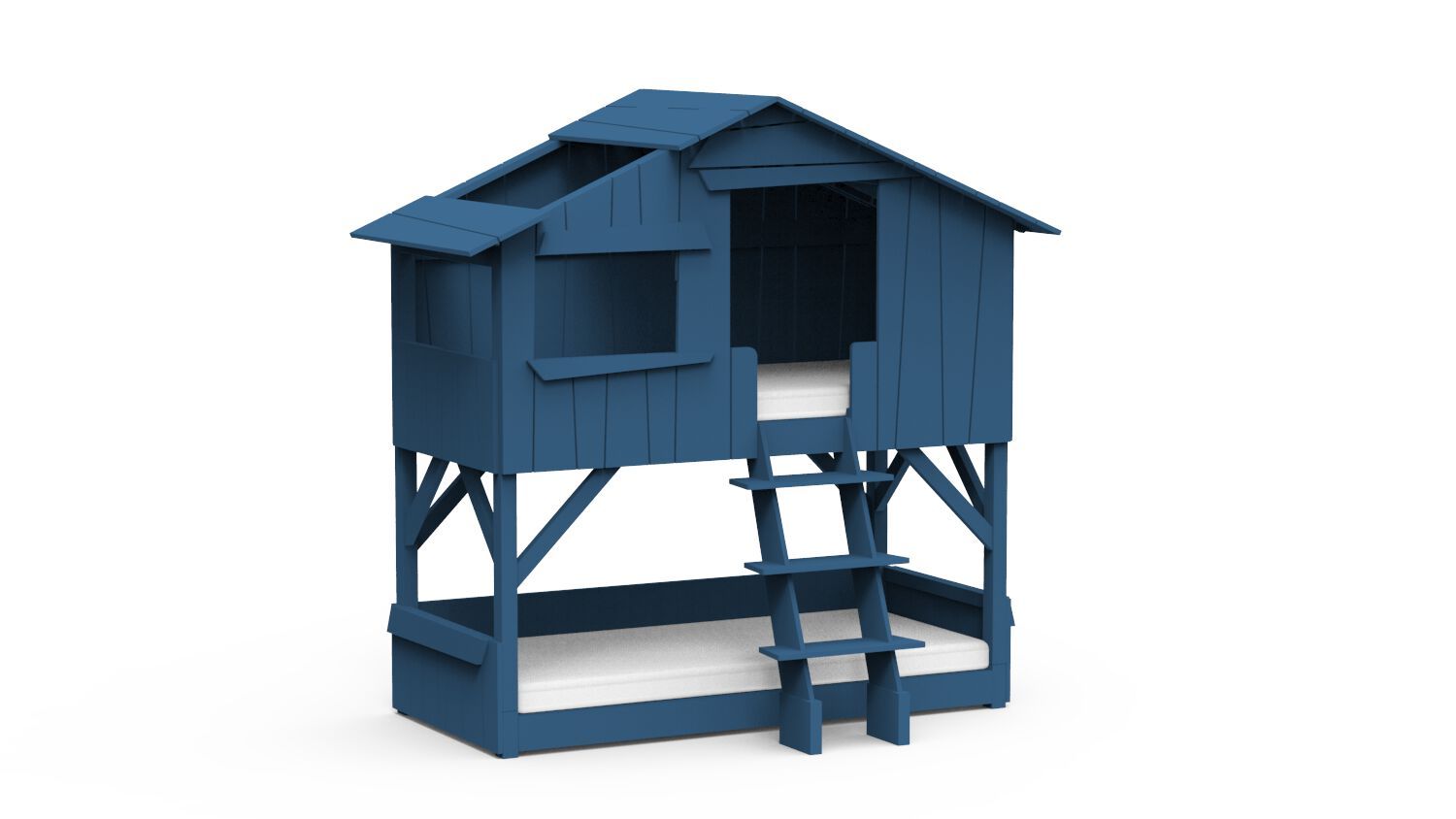 Двухъярусная кровать из МДФ Mathy by Bols TREEHOUSE BEDS &amp ARCH-00140859 - Вид №8