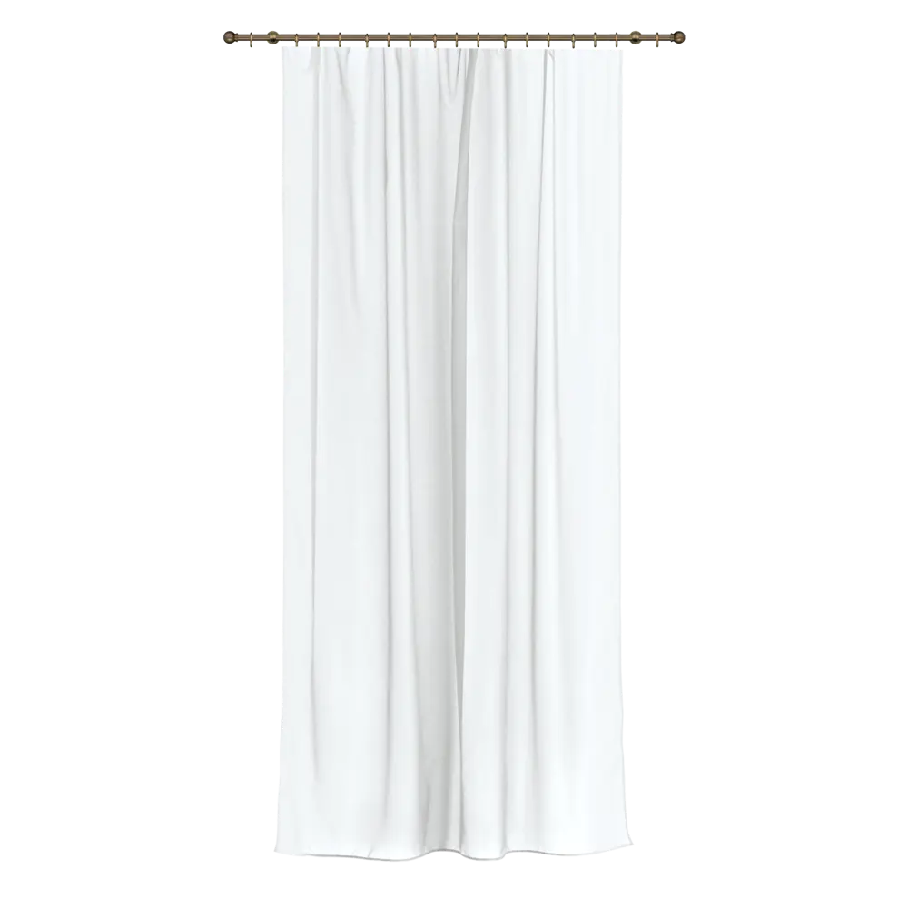 Тюль на ленте «Дизайн 4» 250x260 см цвет белый WITERRA STLM-2167089 - Вид №1