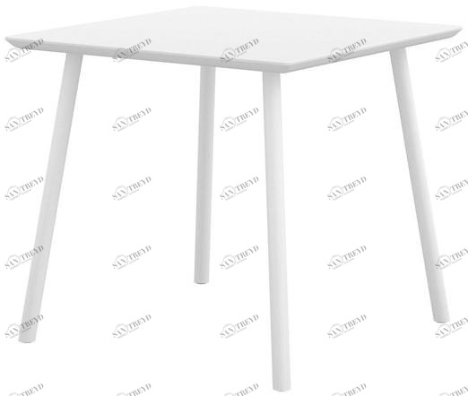 Viccarbe Квадратный стол в мдф Maarten Maa80_