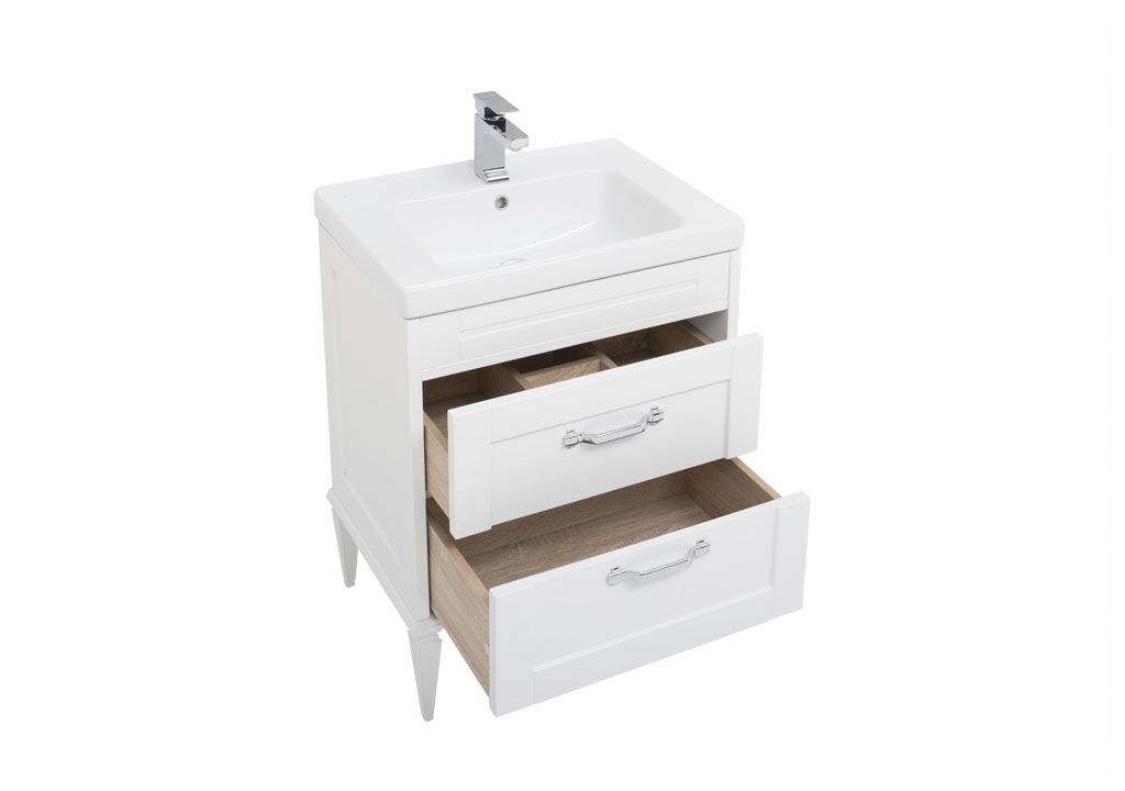 Тумба с раковиной Aquanet Денвер 65 белый 0019921000197962 - Вид №3