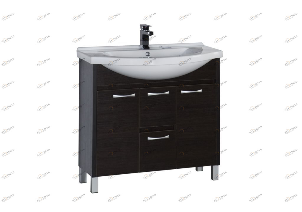 Тумба под раковину Aquanet Донна 100 венге sun-id-270521
