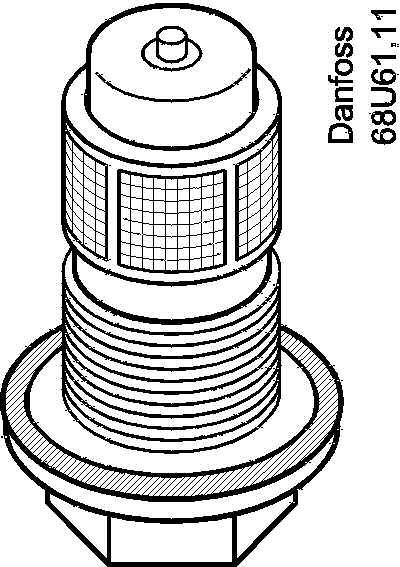Danfoss Клапанные узлы для TUA/TUAE в сборе Клапанный узел №1 для TU 068U1031  - Вид №2