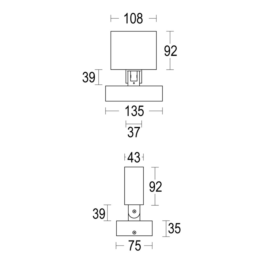Edge Spot Dark 3L Ghidini Edge Spot .05 Темно-Cерый (Матовый)  - Вид №1