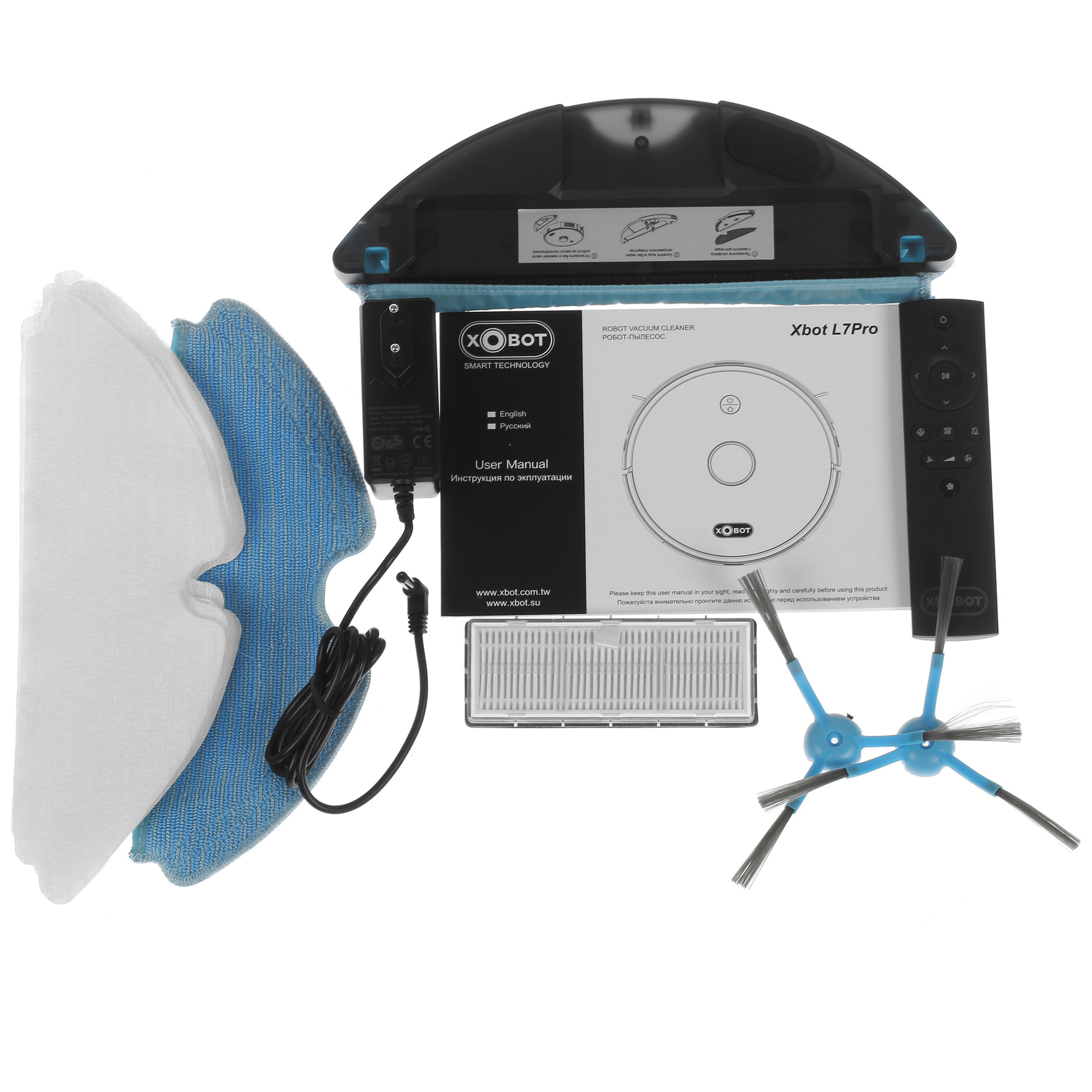 4810760 Робот-пылесос Xbot L7 Pro черный STDN-0040652 - Вид №8