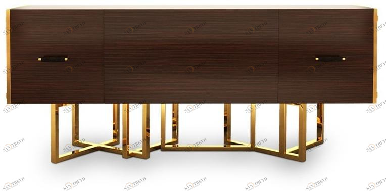 Porustudio Комод из дуба с распашными дверцами sun-id-1369926