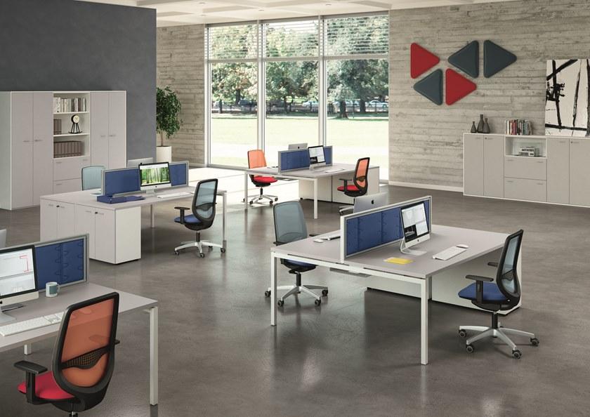 Quadrifoglio Поворотный офисный стул из сетки Okay sun-id-1438264 - Вид №7