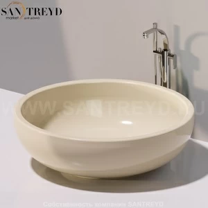 Flaminia FONTANA Ванна свободностоящая 135 см бежевая FN135.1015