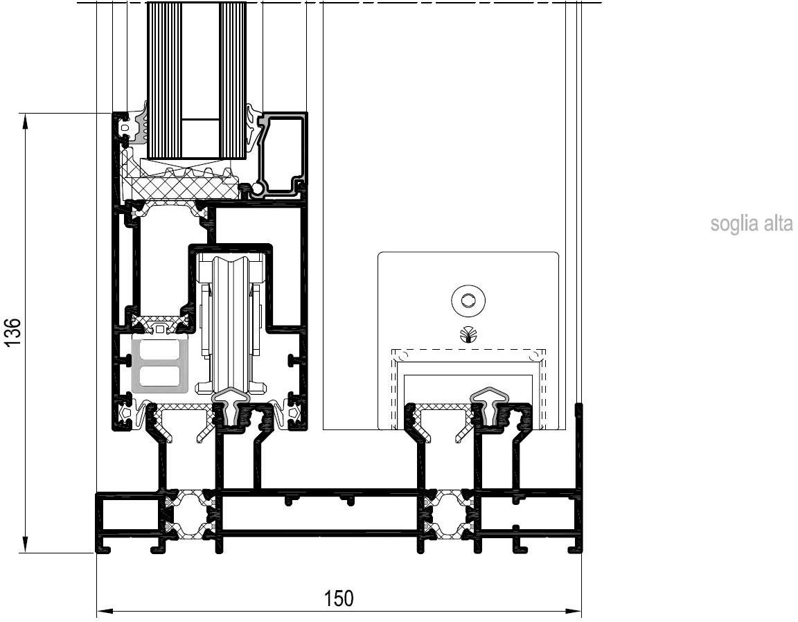 METRA Алюминиевая французская дверь с двойным остеклением sun-id-1458256 - Вид №5