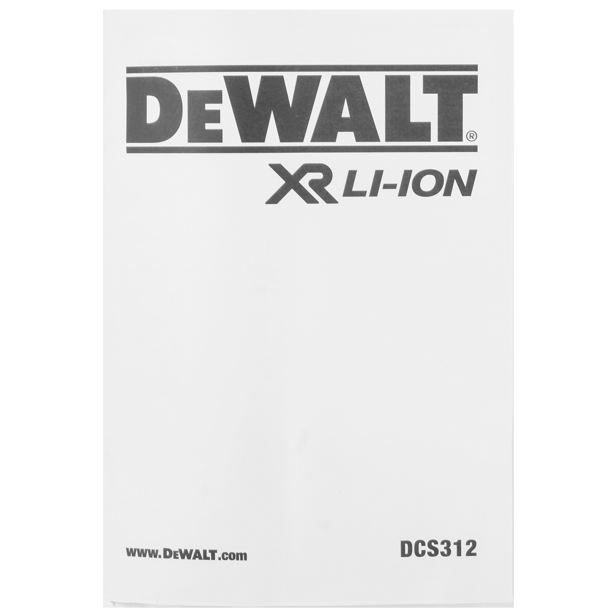 Сабельная пила DeWalt DCS312N XR 10.8/12V  , Без ЗУ, Без АКБ 5443650 STDN-0000489 - Вид №5