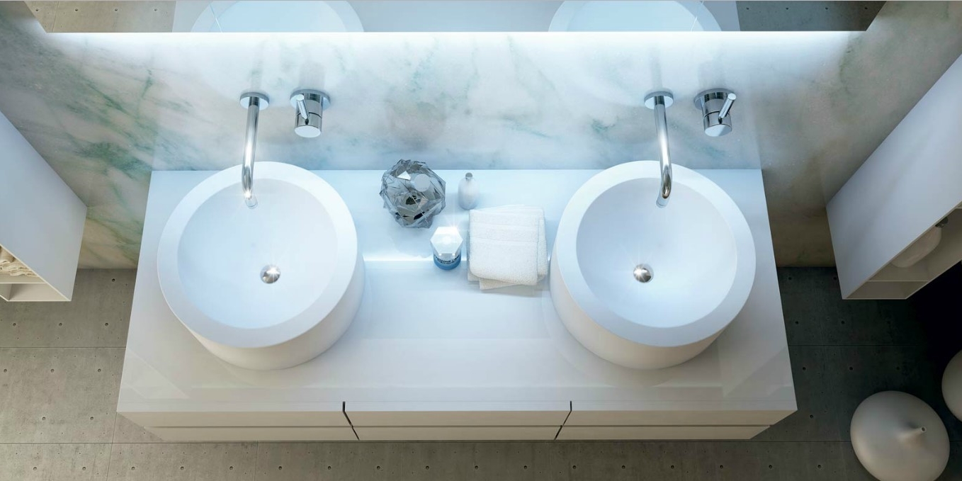 LTB070340 Накладная раковина на столешницу  овальная MOMA Design  - Вид №1