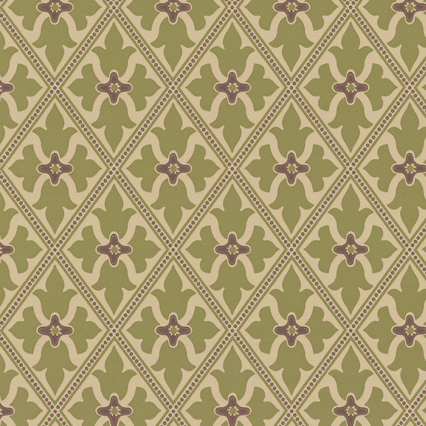 Traditional bathrooms Motivtapete Bayham Bayham - Little Greene  - Вид №3