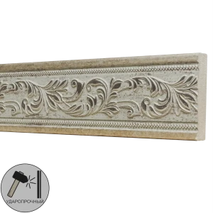 Молдинг настенный полистирол серебристый 156-59 50х11 2мм