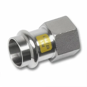 617270G42112 SANHA 17270G пр.-фит. газ, нерж.сталь, муфта переходная ВПр-ВР 42x11/2 мм