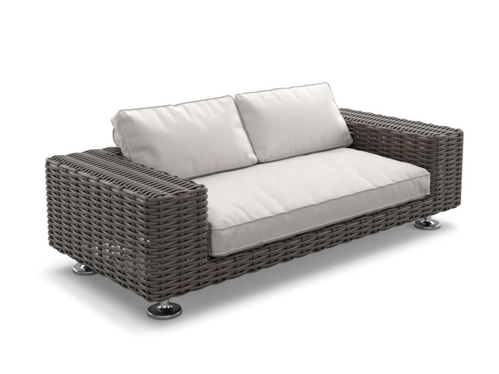 3-местный тканевый садовый диван DEDON Парос ARCH-00121586