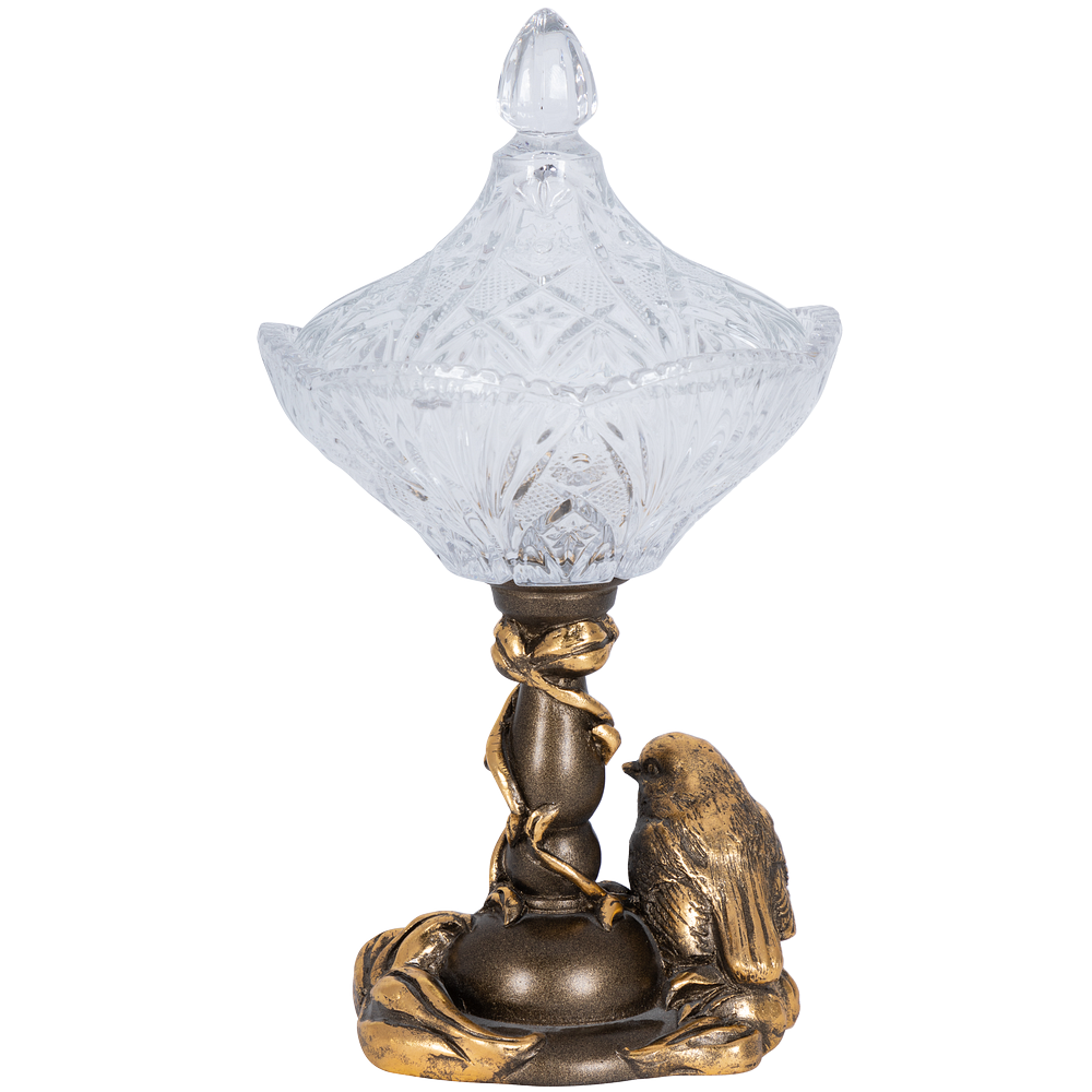 52109 Фруктовница-конфетница Зарничка Свитти Бронза BOGACHO  - Вид №9