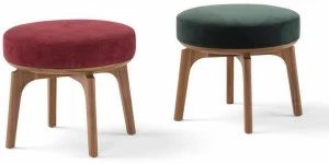 AMURA Низкий табурет с тканевой обивкой Olga Am051.001