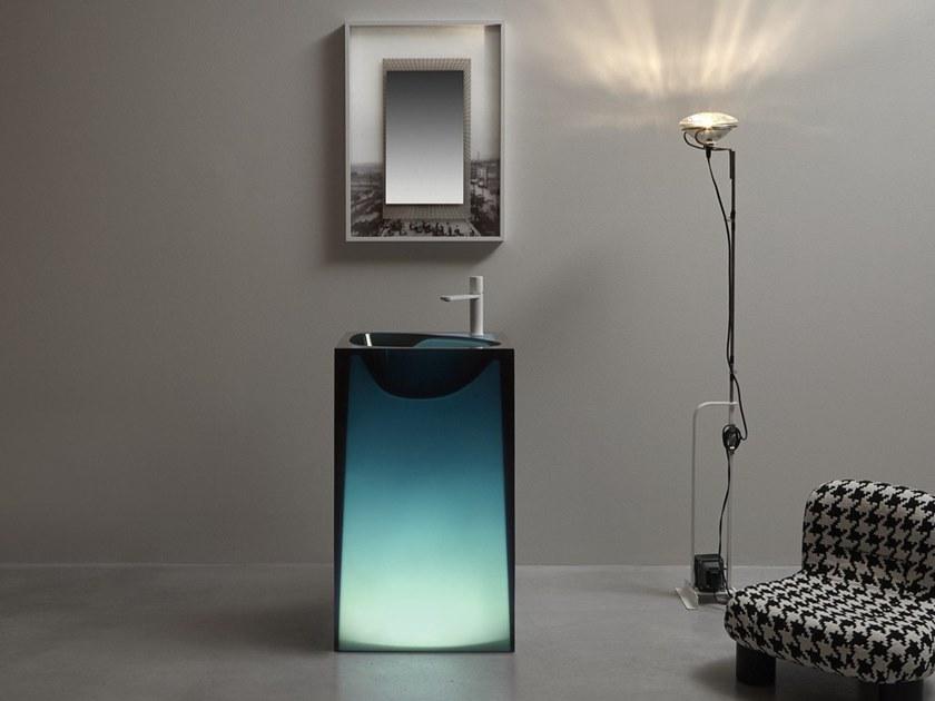 Antonio Lupi Design Lavabo отдельно стоящая из cristalmood® Antoniolupi sun-id-1395997 - Вид №1