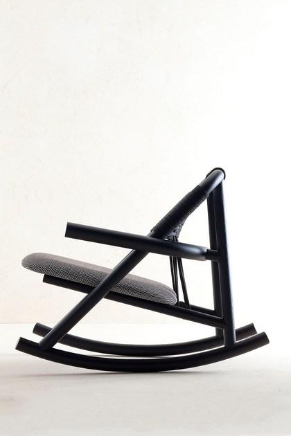 Very Wood Кресло-качалка из дерева с подлокотниками Unam sun-id-1396997 - Вид №4