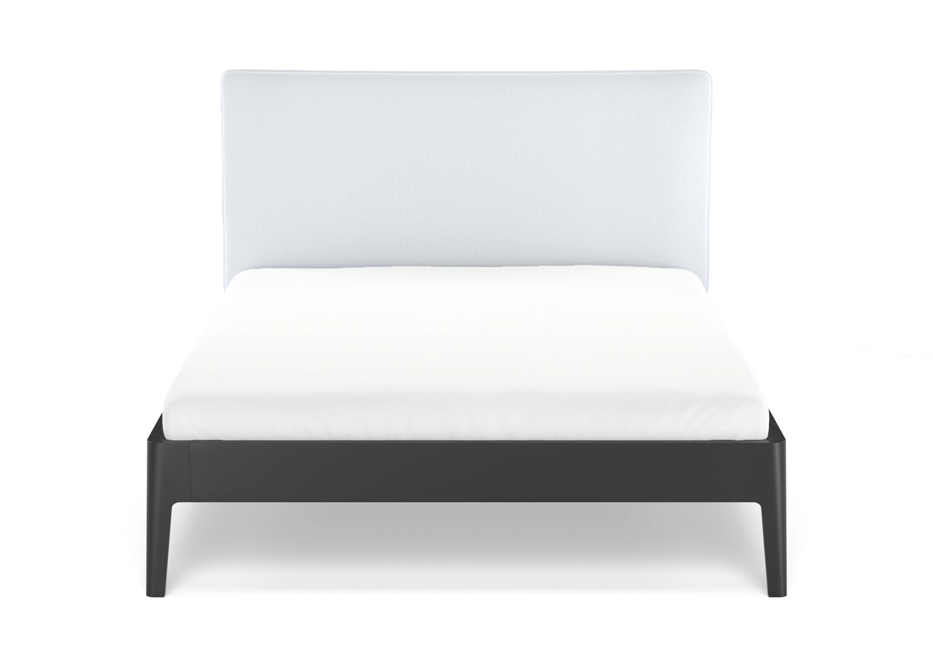 Съемная деревянная кровать с мягким изголовьем Noah Living белье ARCH-00097944 - Вид №12