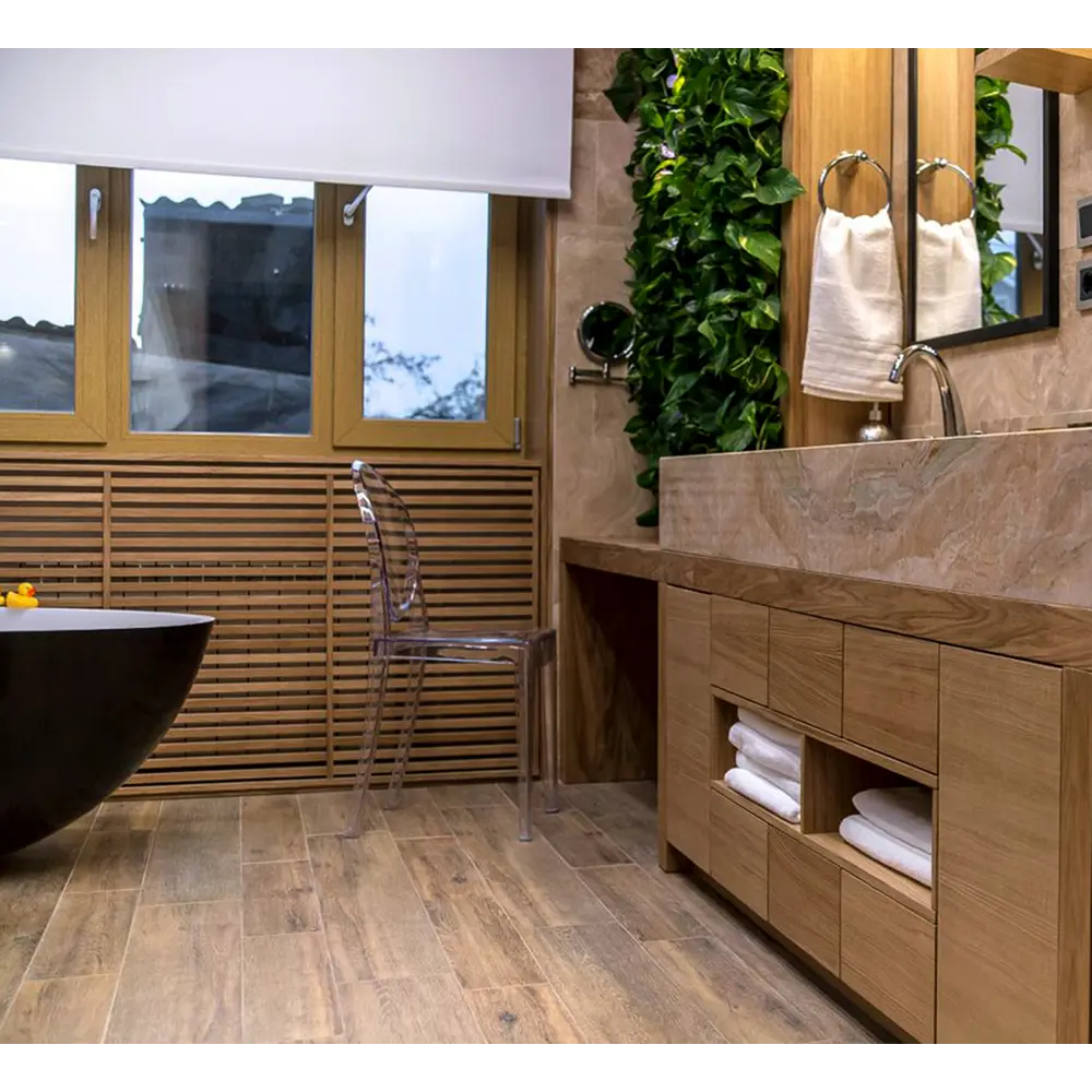 Estima Sun Deck - керамогранит под дерево 19.4х120 см бежевый 82712477 STLM-0034634 - Вид №6