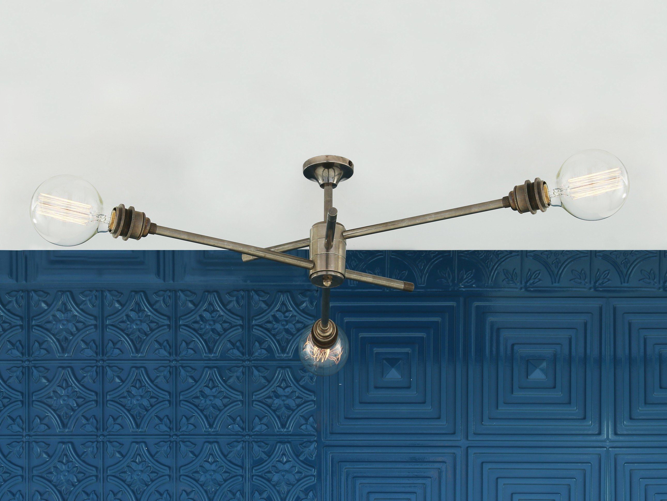 Латунный подвесной светильник Mullan Lighting MOMBASA ARCH-00144206 - Вид №1